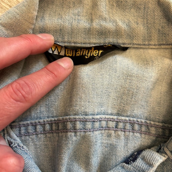Vintage Wrangler Denim Jacket - Picture 3 of 4